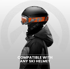 OutdoorMaster OTG Ski Goggles - Over Glasses Ski/Snowboard Goggles for Men, Women & Youth - 100% UV Protection-OM-5