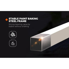 Dryer Stand Over Front Loading Washing Machine, 100kg Heavy Duty Steel Stacking Kit, 102x67x60cm Space Saving Shelf for Small Home, Anti-Slip Rubber Surface, Fits Tumble Dryers & Washers, White