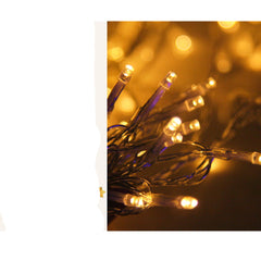 Jingle Jollys 6X3M Christmas Lights Curtain Light Warm White 600 LED