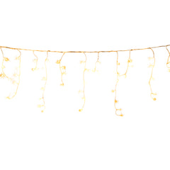 Jingle Jollys 20M Christmas Lights Icicle Light 800 LED Warm White Decor