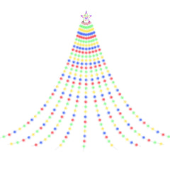 Jingle Jollys 3.8M Christmas Lights Waterfall String Light 340 LED