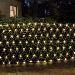 Jingle Jollys ChristmasLights? 4mx6m Net String Light 1000 LED Warm White