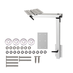 Adjustable RV Table Leg 360° Rotating Support Pedestal Table Leg RV Accessories, Detachable Aluminum Alloy Support Table Pedestal with Stepless Knob