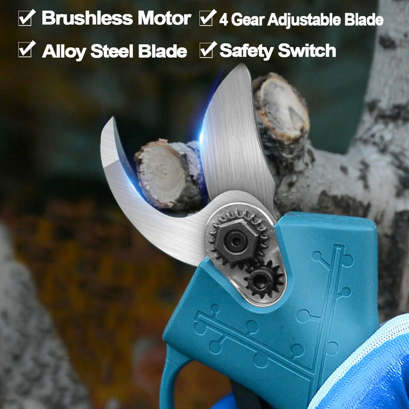 30mm Cordless Brushless Electric Pruning Shears-Skin Only