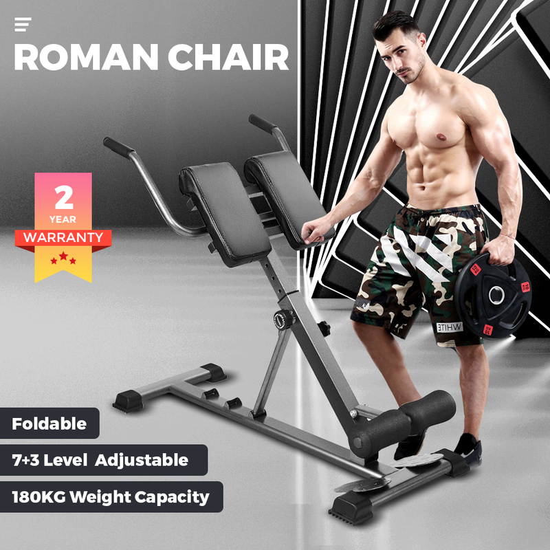 Weight Bench Back Roman Chair Fitness Home Gym