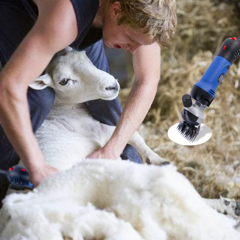 2800RPM electric sheep shears shearing animal clippers farm livestock wool carding