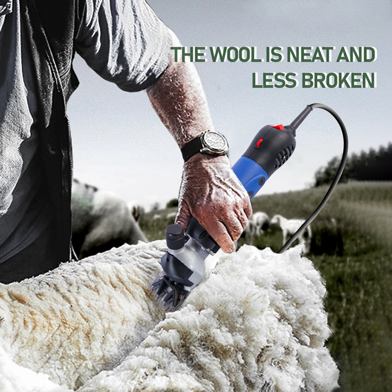2800RPM electric sheep shears shearing animal clippers farm livestock wool carding