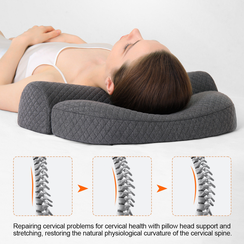 Cervical Neck Pillow Memory Foam Shoulder Pain Relief Ergonomic