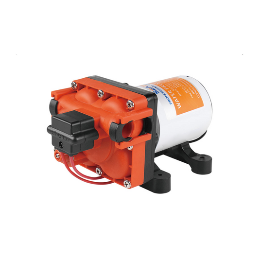 Seaflo Water Pressure Pump 55PSI 12V DC Self-Priming Water Pump 7.5 Amps Current Draw for RV Caravans Boats Lawns Campers Washing and Garden Irrigation