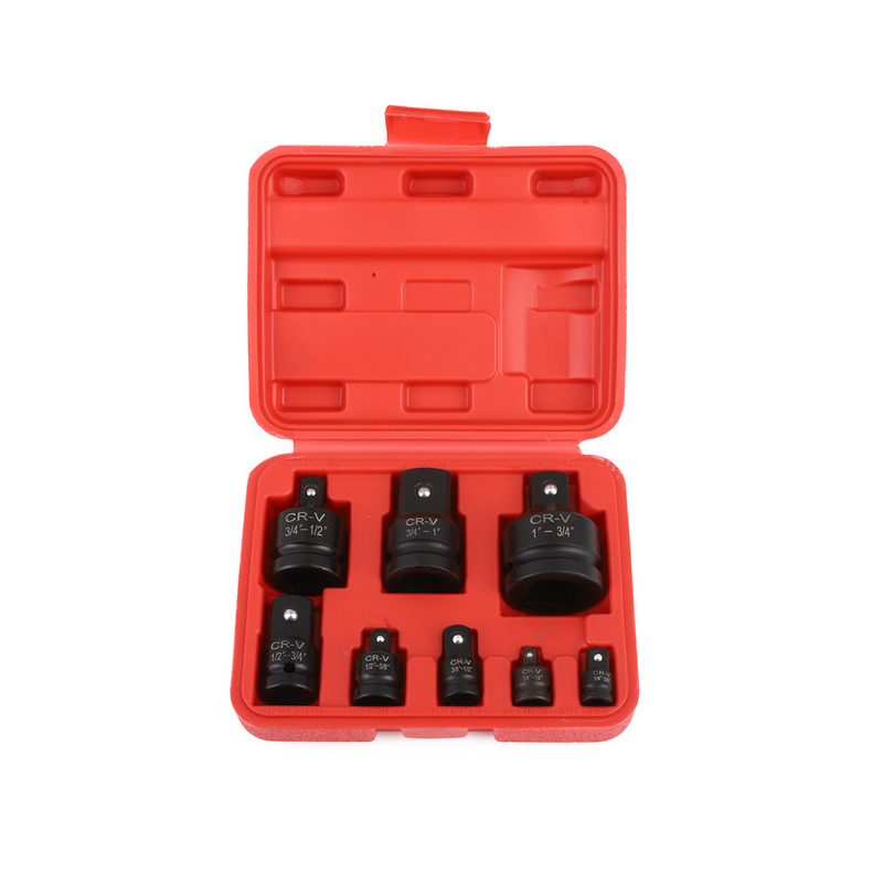 8pc Impact Socket Adaptor Set Driver Wrench Kit Reducer