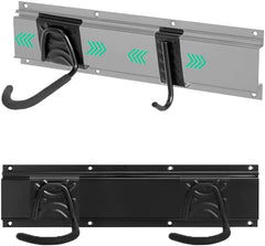 Bike Storage Rack Wall Mount Garage Vertical Bike Hanger Rack For 6 Bikes Adjustable Hooks Fits All Mountain and Road Bike Up to 20kg Per Hook Space Saving