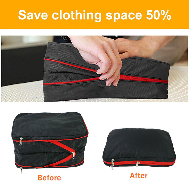 3pcs Travel Luggage Storage Bags Set Waterproof Organiser Light Weight