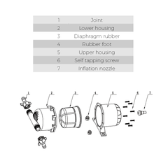 Seaflo Accumulator Tank Booster Pump 0.75L/25 OZ 125 PSI Easy Connect Ideal for RV Yachts RVs Agriculture Flow Control Pressurized Water Systems
