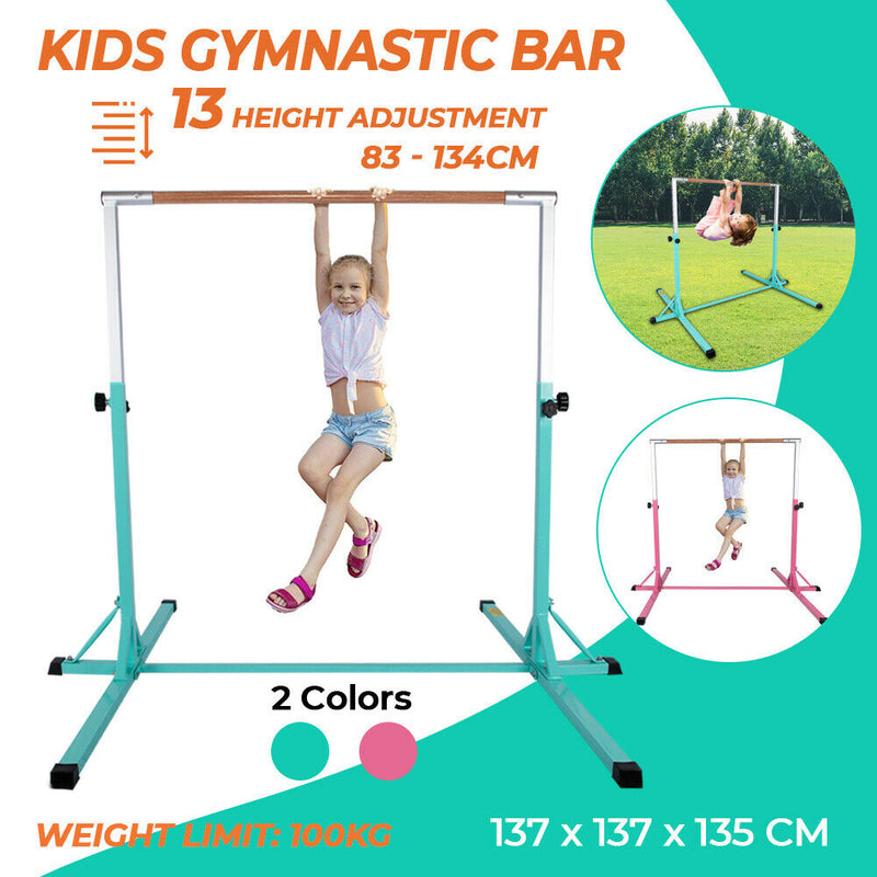 Gymnastic Bar Kids Horizontal Kip Bars Sports Training