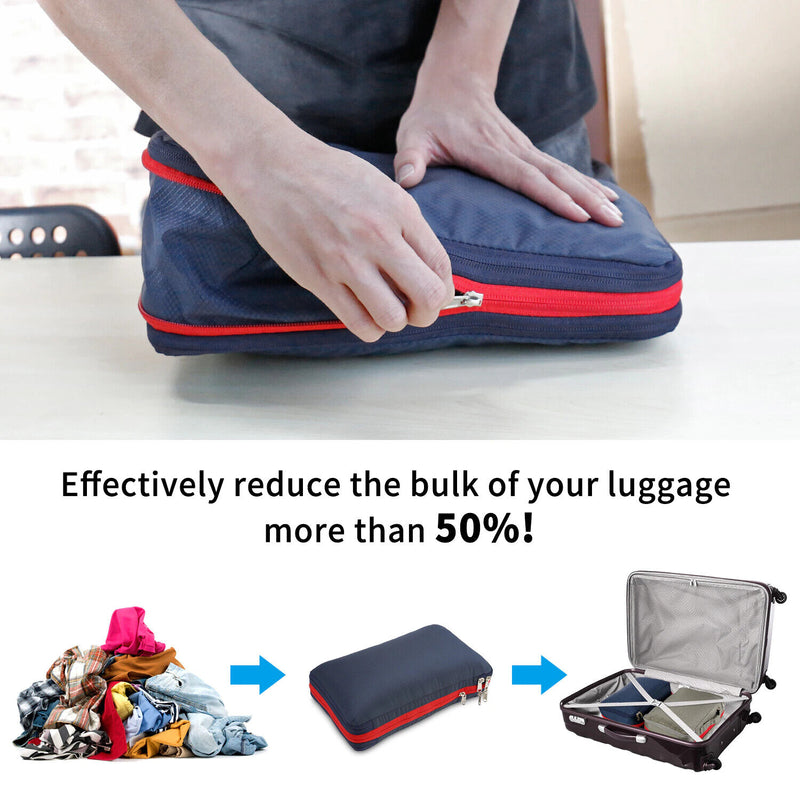 3pcs Travel Luggage Storage Bags Set Waterproof Organiser Light Weight