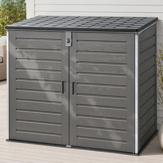1170L outdoor storage box shed grey Australia