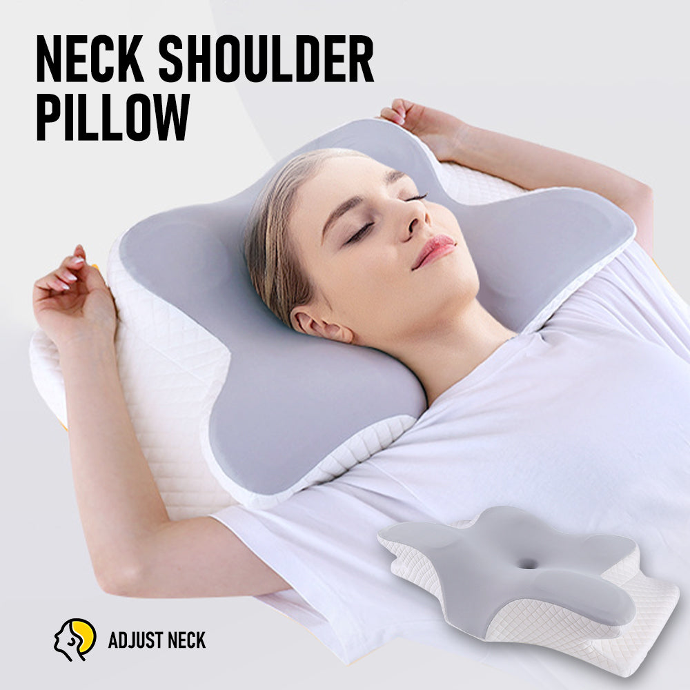 Neck Shoulder Pillow Neck Shoulder Pain Relief Orthopedic Pillow Yarra Supply
