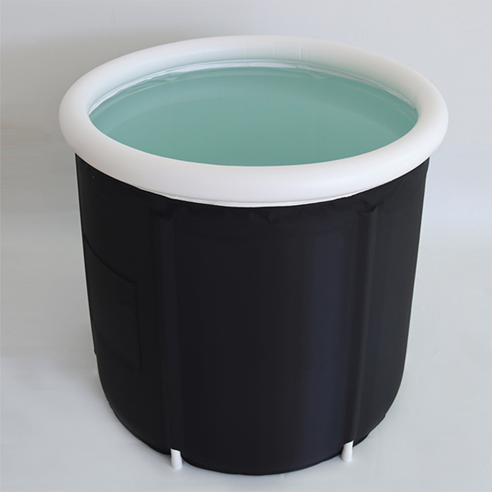 Heavy Duty Ice Bath Tub 350L for Rugby Athletes Australia | Quick Drain Tear-Resistant Nylon | Camping Gym Cold Therapy | AU Stock