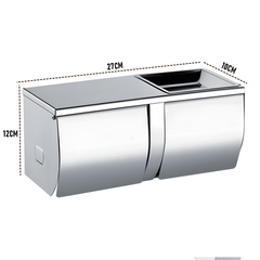 304 Toilet Paper Dispenser for High-Traffic Aussie Spaces - Waterproof Hospital-Grade Easy Install with Screws Low-Maintenance Bathroom Fixture