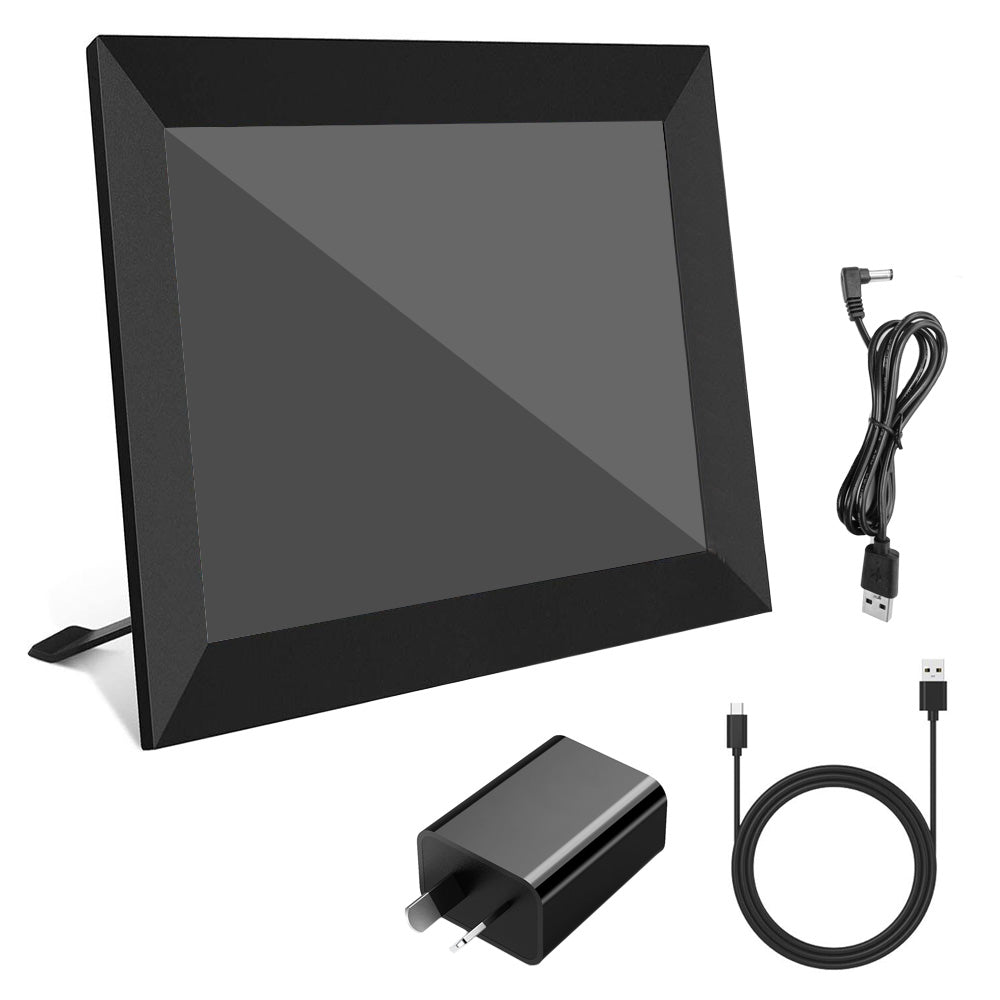 32GB Digital Picture Frame 10.1 Inch with 1280x800 Touch Screen Easy Setup Instantly Share Photos and Videos Unlimited Cloud Storage