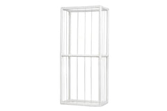 Stuffed Animal Storage Plush Toy Storage Vertical Corner Toys Display Holder Easy Accessible with Elastic Cord for Nursery Kids Room Bedroom Organization