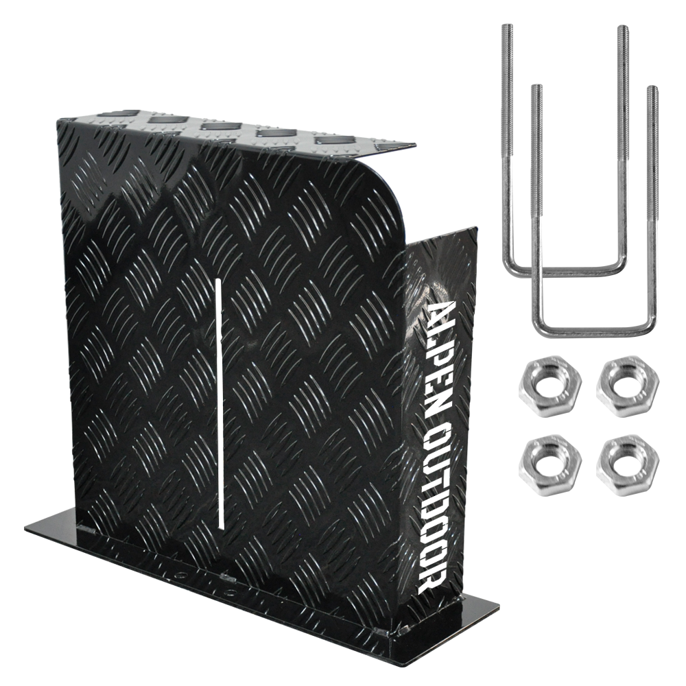 Base Mount Aluminium Diesel Heater Fuel Tank Cover Black/Silver Left/Right