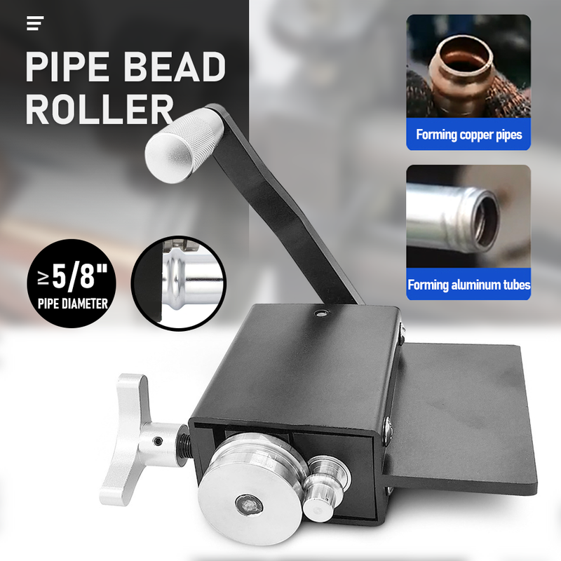 Bead Roller Tube Pipe Tubing Beader Tool for Intake and