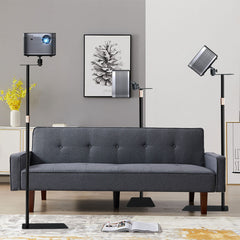 Projector Floor Stand Projector Stand 360 Degree Rotatable Hold Up To 5kg Height Adjustable 90.5 to 135cm Projector Holder with Stable Base for Home Office