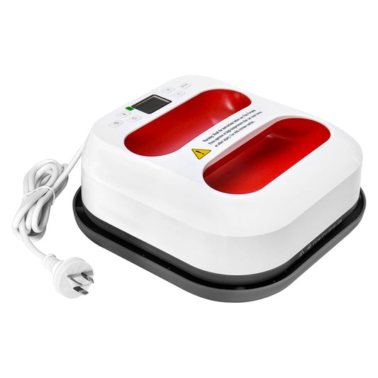 Portable Heat Press Machine 9x9Inch DIY LED Heat Press with Timer and Precise Temperature Control for T-Shirts Tote Bags Hats Quick Heating Transfer