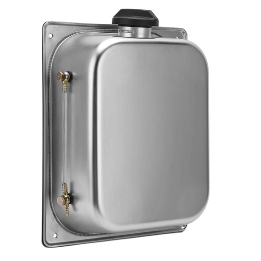 8L Petrol Fuel Tank Stainless Steel Diesel Fuel Tank Portable Diesel Container Backup Petrol Storage Tank For Truck Van External Fuel Tank