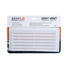 SEAFLO Dent Vent UV-Resistant ABS Cover for Minor RV or Marine Body Damage 10.4" x 5" Quick Cost-Effective Repair Solution