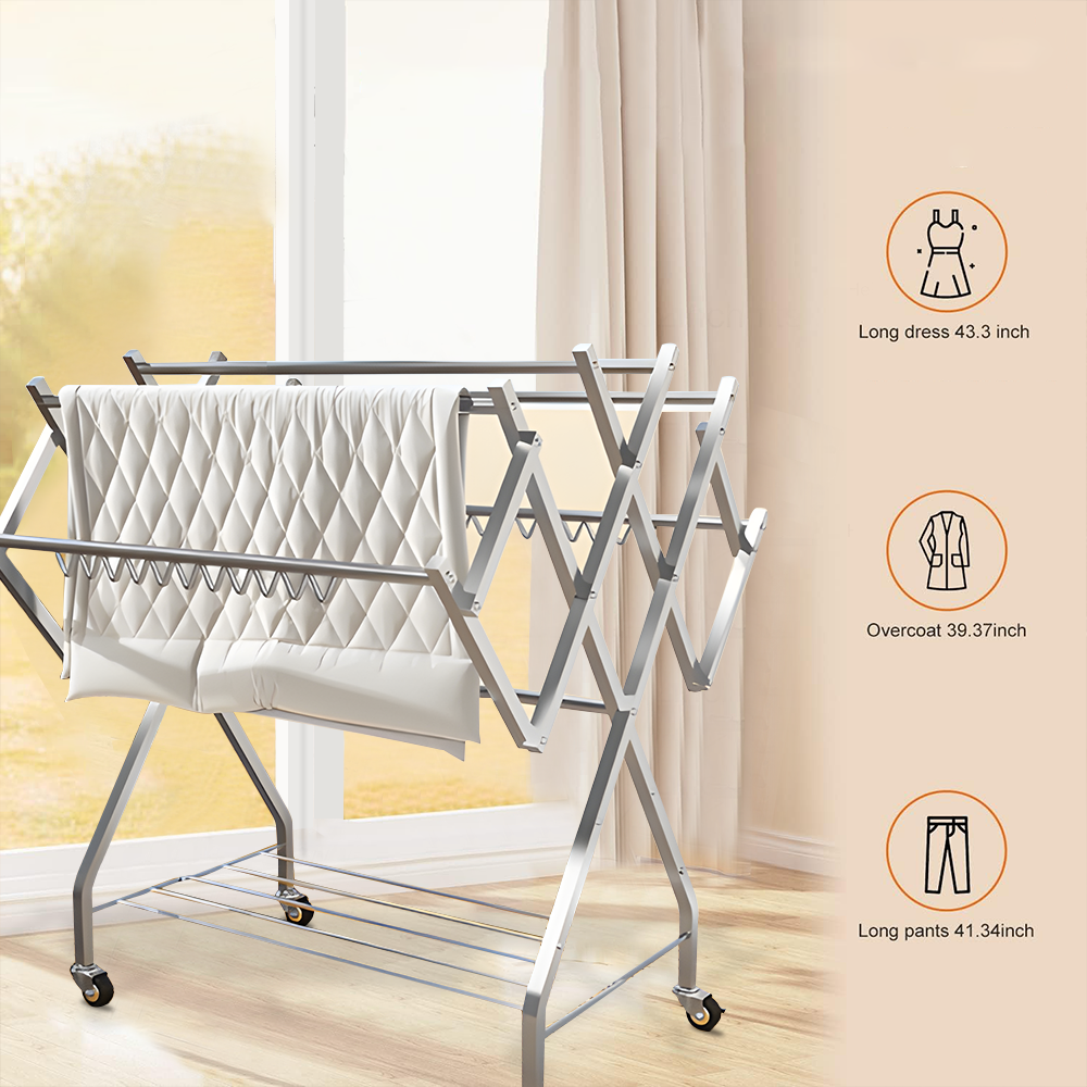 Clothes Hanger Camping Clothes Horse Drying Rack Make Laundry
