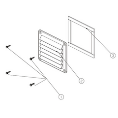 SEAFLO Dent Vent UV-Resistant ABS Cover for Minor RV or Marine Body Damage 10.4" x 5" Quick Cost-Effective Repair Solution