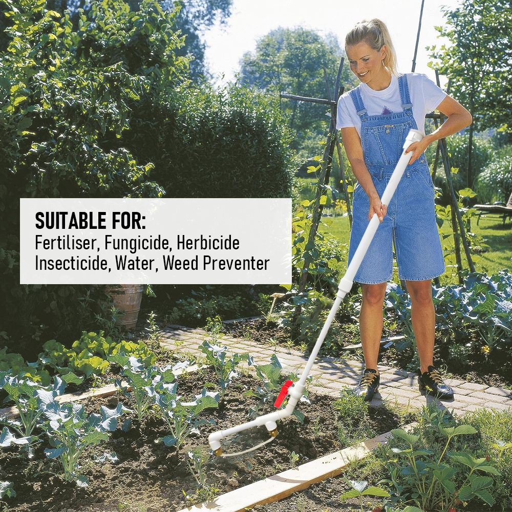 Detachable Hand Held Weed Wiper Easy to Use Herbicide Sprayer Rope Wick Applicator Weeder For Garden Lawn and Yard Maintenance