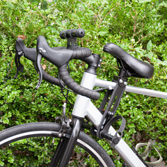 Child Bike Seat Handlebar Combos Front Mounted for Children Aged 2~5 Years Up to 22kg Fits Most Adult Modern Mountain Bikes Adjustable for Comfort