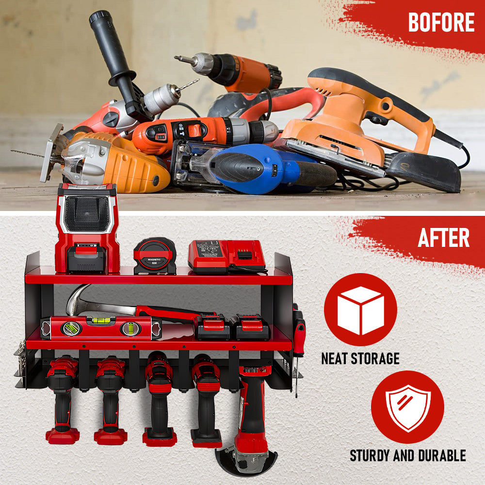 Cordless power tool storage hotsell