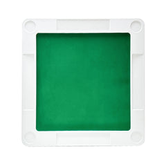 87cm Folding Mahjong Table 4-Player Square Card Game Table with Green Tabletop 4 Cup Holders and 4 Card Slots for Mahjong Poker Domino Game Max Load 150kg