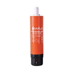SEAFLO Submersible Inline Pump 6m Head SFSP1-G280-02B 12V 280GPH Transfer Pump Food Grade Fresh Water Seawater Diesel Pump Portable Marine RV Utility