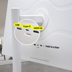 Alston Movable 32 Inch 1080P Smart Screen Rotatable In-cell Touch Screen Support Google Store Cast Screen with Built-in Battery HD Camera Android 12 8+128