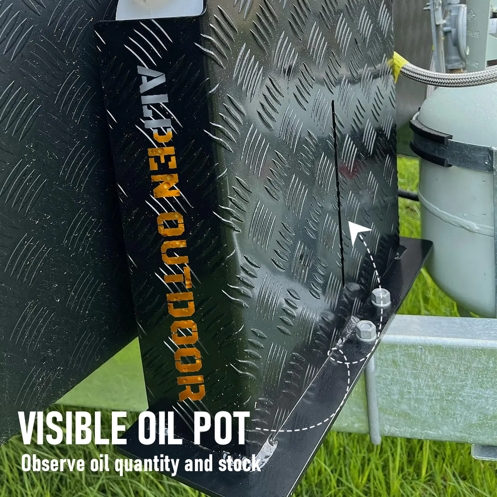 Base Mount Aluminium Diesel Heater Fuel Tank Cover Black/Silver Left/Right