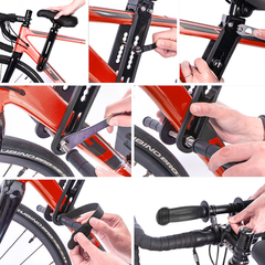 Child Bike Seat Handlebar Combos Front Mounted for Children Aged 2~5 Years Up to 22kg Fits Most Adult Modern Mountain Bikes Adjustable for Comfort