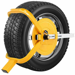 Wheel Clamp Defender Tyre Lock Adjustable for 13'' 14'' 15'' Truck SUV Trailer Caravan 195mm-230mm Heavy Duty with 2 Keys Anti Theft 1 Year Warranty