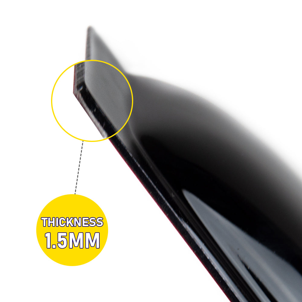 Weathershields Compatible for Toyota Landcruiser 70 76 78 79 Series 1992-2020 Car Window Visors Custom Fit Rain Proof Sun Wind Deflectors 4pcs