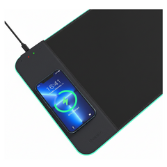 CHOETECH T543-F RGB Illuminated 15W Wireless Charging Mouse Pad