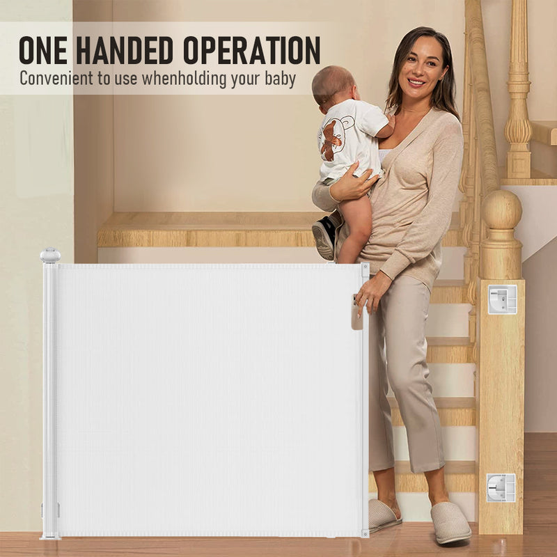 Retractable baby gate 180cm cheap