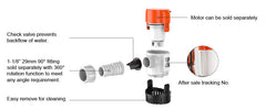SEAFLO 12V Electric Marine Submersible Bilge Pump 1100GPH Anti-Airlock Corrosion-Resistant Modular Quick-Connect Design