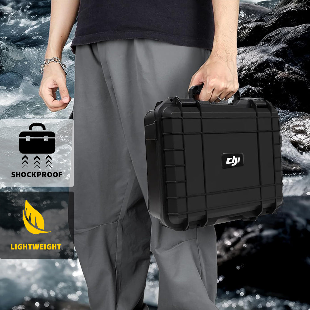 Shockproof Carrying Case Compatible For DJI Mini 3 Pro Portable Storage Bag Explosion-proof and Sturdy Protection Drone Accessories Black
