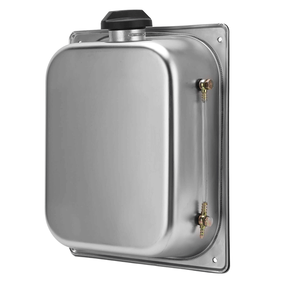 8L Petrol Fuel Tank Stainless Steel Diesel Fuel Tank Portable Diesel Container Backup Petrol Storage Tank For Truck Van External Fuel Tank