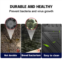 Cargo Mat Boot lIner for Toyota Prado 150 2009-2023 TPE Anti-Slip Waterproof Cargo Mat