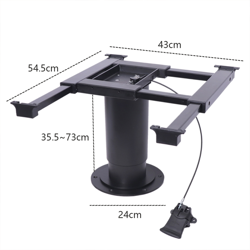 Telescopic Table Leg Height Adjustable Caravan Parts at YarraSupply